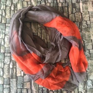 Sheer Color Block Lightweight Scarf